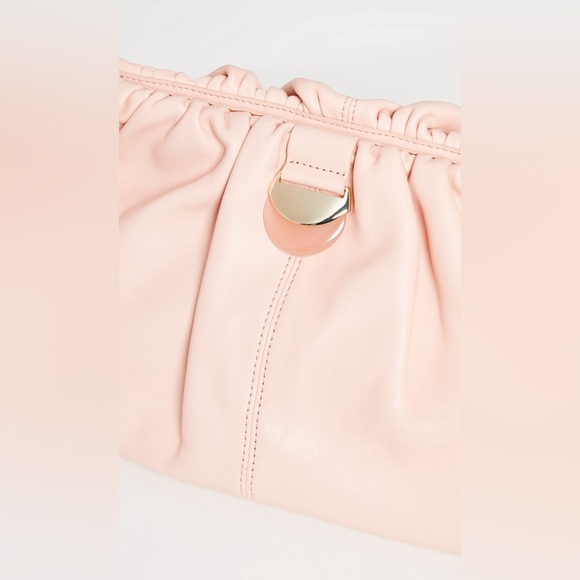 Loeffler Randall Ballet Pink Leather Clutch Bag w/ Gold Chain | NWT - Picture 5 of 6